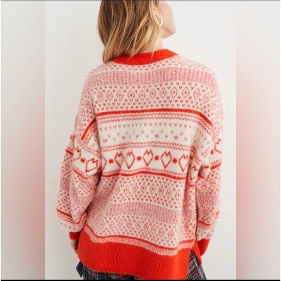 Aerie Women's Oversized Long Sleeve Crew Neck Cool Vibes Sweater Size XS - Picture 3 of 15